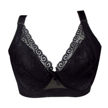 Load image into Gallery viewer, Lace Plus Size Bra Push Up Bra For Women C D E Big Brassiere Black nude for dropshipping