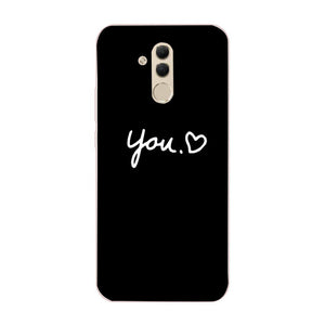 Silicone Phone Case For Huawei Mate 20 Lite Soft TPU Phone For Huawei Mate 10 P20 Lite Pro P30 Lite P Smart