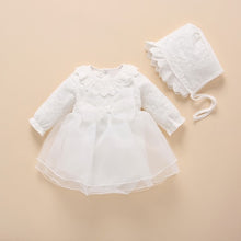 Load image into Gallery viewer, Baby baptism dress christening  0 3 6 months