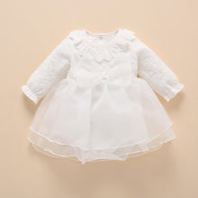 Load image into Gallery viewer, Baby baptism dress christening  0 3 6 months