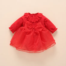 Load image into Gallery viewer, Baby baptism dress christening  0 3 6 months