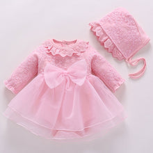 Load image into Gallery viewer, Baby baptism dress christening  0 3 6 months