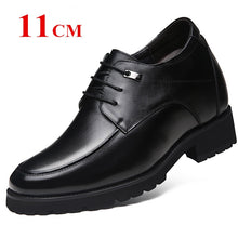 Load image into Gallery viewer, Extra High 4.7 Inches Classic Oxford Calf Leather Height Increasing Elevator Shoes Increase Men&#39;s Height 12CM Invisibly