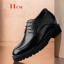 Load image into Gallery viewer, Extra High 4.7 Inches Classic Oxford Calf Leather Height Increasing Elevator Shoes Increase Men&#39;s Height 12CM Invisibly