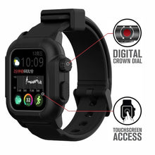 Load image into Gallery viewer, Waterproof case For Apple Watch band 4 iwatch bands 42mm Silicone Strap 44mm 40mm pulseira Bracelet smart watch Accessories loop