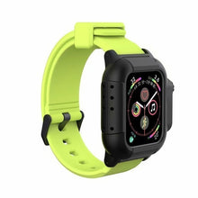 Load image into Gallery viewer, Waterproof case For Apple Watch band 4 iwatch bands 42mm Silicone Strap 44mm 40mm pulseira Bracelet smart watch Accessories loop