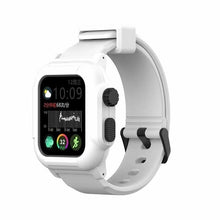 Load image into Gallery viewer, Waterproof case For Apple Watch band 4 iwatch bands 42mm Silicone Strap 44mm 40mm pulseira Bracelet smart watch Accessories loop