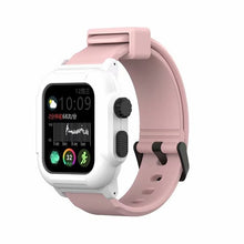 Load image into Gallery viewer, Waterproof case For Apple Watch band 4 iwatch bands 42mm Silicone Strap 44mm 40mm pulseira Bracelet smart watch Accessories loop