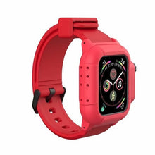 Load image into Gallery viewer, Waterproof case For Apple Watch band 4 iwatch bands 42mm Silicone Strap 44mm 40mm pulseira Bracelet smart watch Accessories loop