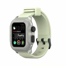 Load image into Gallery viewer, Waterproof case For Apple Watch band 4 iwatch bands 42mm Silicone Strap 44mm 40mm pulseira Bracelet smart watch Accessories loop