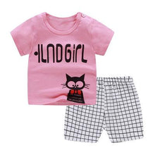 Load image into Gallery viewer, Summer New Fashion Casual Baby Boy /Girl Clothing Sets