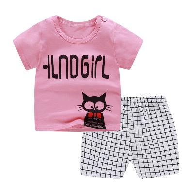 Summer New Fashion Casual Baby Boy /Girl Clothing Sets