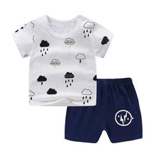 Load image into Gallery viewer, Summer New Fashion Casual Baby Boy /Girl Clothing Sets