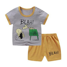 Load image into Gallery viewer, Summer New Fashion Casual Baby Boy /Girl Clothing Sets