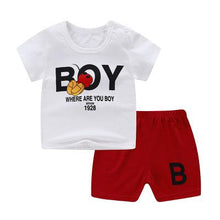 Load image into Gallery viewer, Summer New Fashion Casual Baby Boy /Girl Clothing Sets