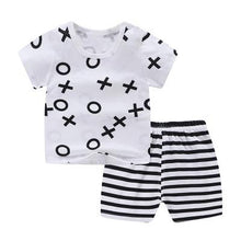 Load image into Gallery viewer, Summer New Fashion Casual Baby Boy /Girl Clothing Sets