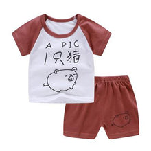 Load image into Gallery viewer, Summer New Fashion Casual Baby Boy /Girl Clothing Sets