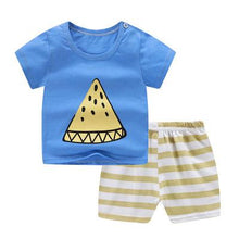 Load image into Gallery viewer, Summer New Fashion Casual Baby Boy /Girl Clothing Sets