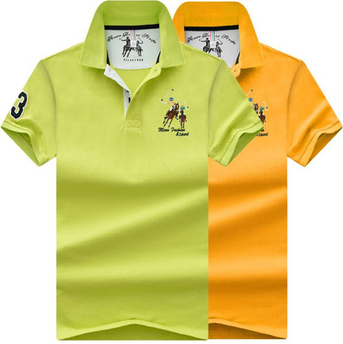 Men Polo shirts Business plus size polo Shirts