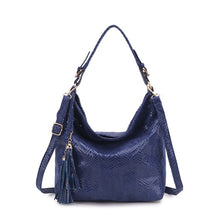 Load image into Gallery viewer, Fashion Leather Women Handbags Hobo Tassel