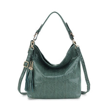 Load image into Gallery viewer, Fashion Leather Women Handbags Hobo Tassel