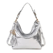 Load image into Gallery viewer, Fashion Leather Women Handbags Hobo Tassel