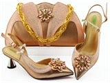 Purple color Fashion Italian Shoes With Matching Clutch Bag Hot African Big Wedding With High Heel Sandals and Bag Set