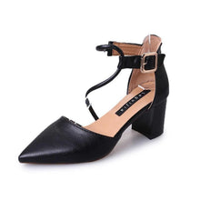Load image into Gallery viewer, 2019 New Hot Summer Women Shoes Pointed Toe Pumps Dress High Heels Boat Wedding Tenis Feminino  Zapatos De Mujer  Cross-tied