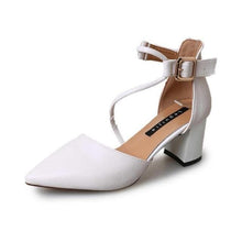 Load image into Gallery viewer, 2019 New Hot Summer Women Shoes Pointed Toe Pumps Dress High Heels Boat Wedding Tenis Feminino  Zapatos De Mujer  Cross-tied