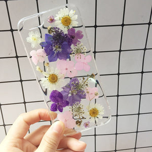 Real Dried Flower Handmade Phone Cases