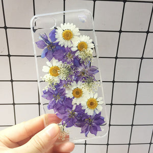 Real Dried Flower Handmade Phone Cases