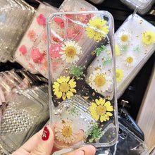 Load image into Gallery viewer, Real Dried Flower Handmade Phone Cases