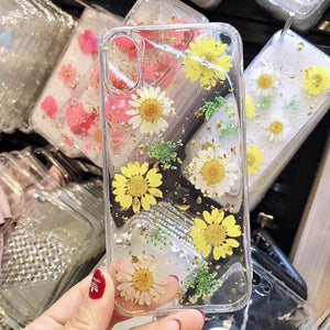 Real Dried Flower Handmade Phone Cases