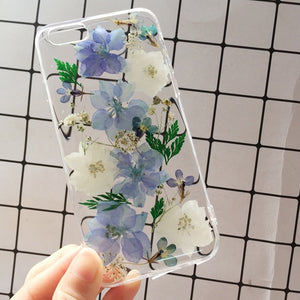 Real Dried Flower Handmade Phone Cases