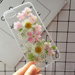 Real Dried Flower Handmade Phone Cases