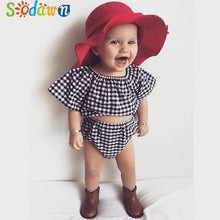 Load image into Gallery viewer, Sodawn 2019 Fashion Summer Style DOT Baby Girl Clothes COTTON Clothing Set Baby Clothing