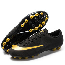 Load image into Gallery viewer, ZHENZU Professional Soccer Shoes Men Cheap Football Boots Kids chuteira futebol zapatos de futbol Long Spikes Eur size 35-44