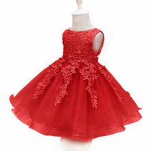 Load image into Gallery viewer, Baby Girl First 1 Year Birthday Dress. For Christening.