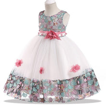 Load image into Gallery viewer, Baby Girl First 1 Year Birthday Dress. For Christening.