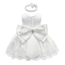 Load image into Gallery viewer, Baby Girl First 1 Year Birthday Dress. For Christening.