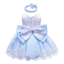 Load image into Gallery viewer, Baby Girl First 1 Year Birthday Dress. For Christening.