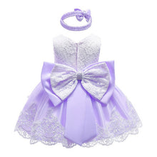 Load image into Gallery viewer, Baby Girl First 1 Year Birthday Dress. For Christening.