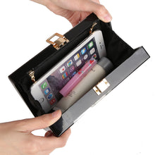 Load image into Gallery viewer, Acrylic Clutch Marble pattern evening luxury women clutch bag black white flap