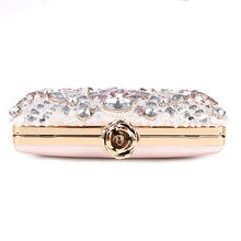 Load image into Gallery viewer, Luxy Moon Rhinestone Evening diamond clutches Pearls Beaded Clutch Purses