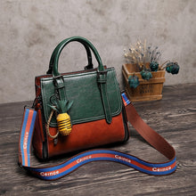 Load image into Gallery viewer, 2019 Vintage 100% Genuine Leather Handbag