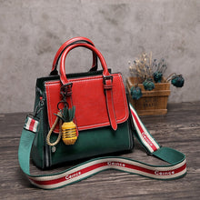 Load image into Gallery viewer, 2019 Vintage 100% Genuine Leather Handbag