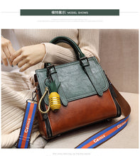Load image into Gallery viewer, 2019 Vintage 100% Genuine Leather Handbag