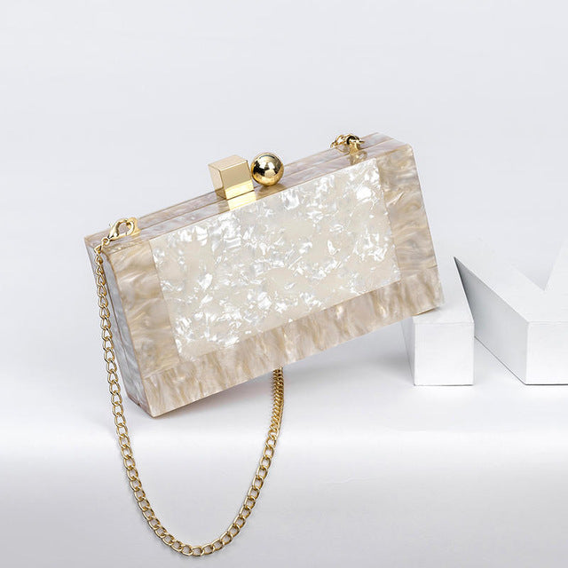 Luxury  Clutches Small Chain Shoulder Hand Bags For Party Wedding