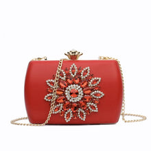 Load image into Gallery viewer, Luxury Women Evening Clutches Small Chain Shoulder Bags For Party.