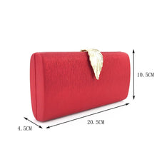 Load image into Gallery viewer, Aelicy 2019 Fashion Women Shoulder Cross body Bags Solid Color Leaves Evening Bag  Luxury